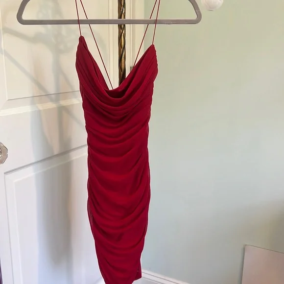 Oh Polly | Dresses | Oh Polly Red Dress | Poshmark